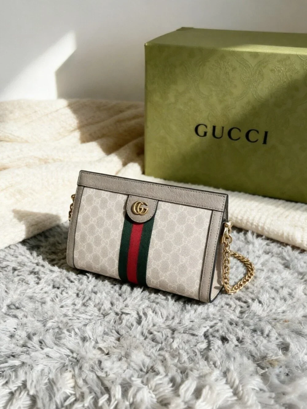 GUCCI Ophidia GG small shoulder bag